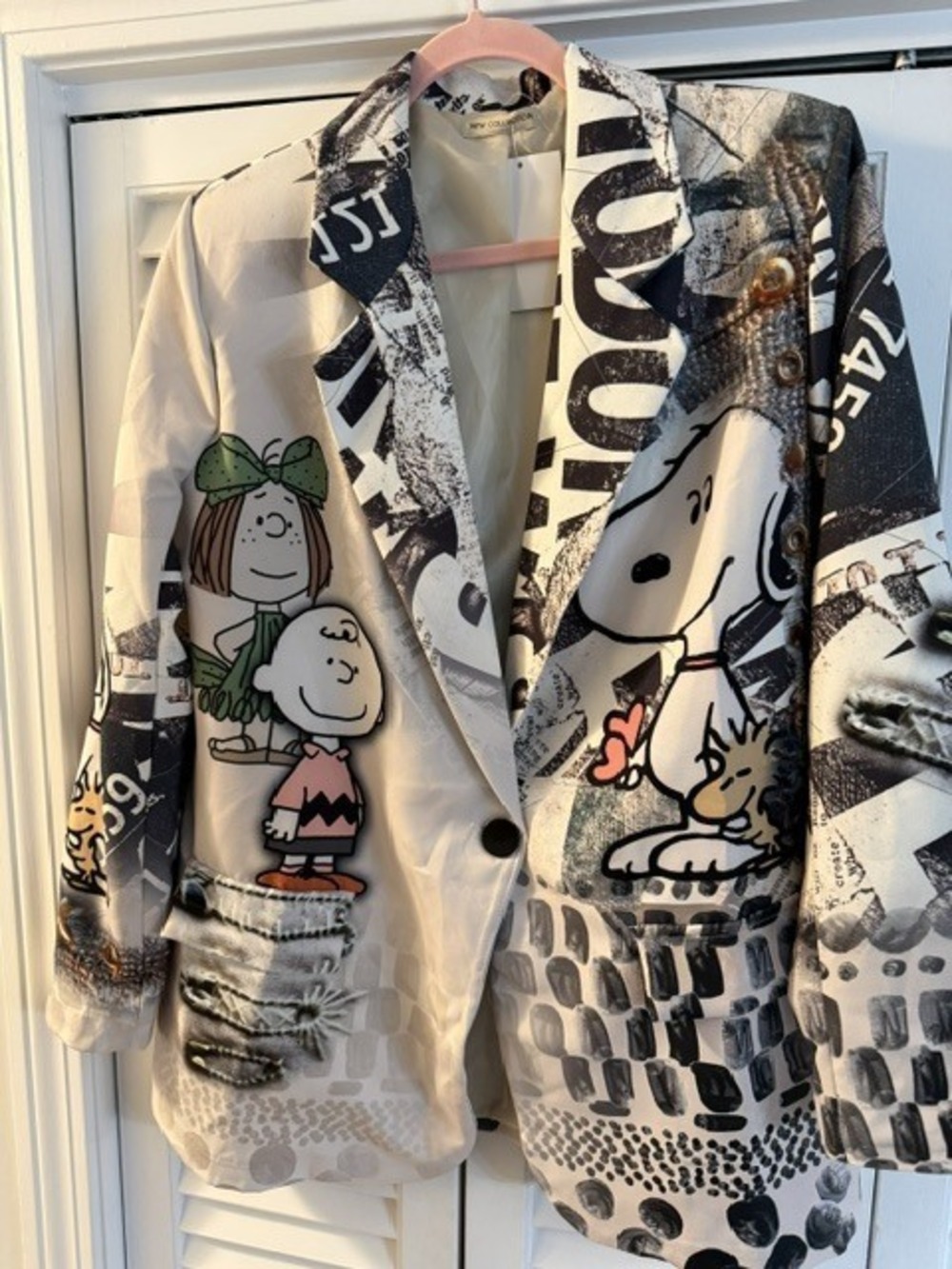 L983 | Loowie Best Friends Snoopy Woodstock Blazer | One Size S-L